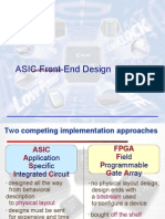 ASIC Front End Design
