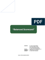 Informe Balanced Scorecard