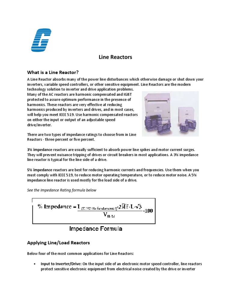 Line Reactors | PDF