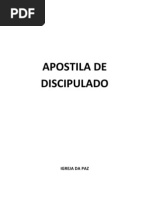 Apostila de Discipulado