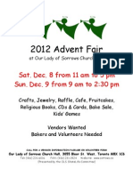 Advent Fair 2012