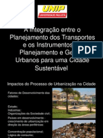 Planejamento e Gestão Urbanos para Uma Cidade Sustentável