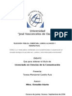 La Historia de La Televisión Pública de Oaxaca