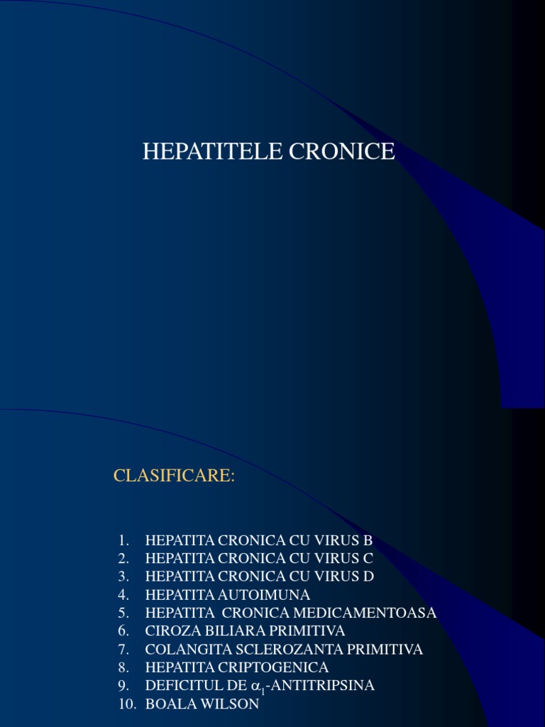 Hepatite Cronice