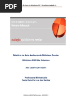 Biblioteca EB1 Mãe soberana - Auto Avaliação - Dominio  A