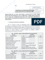 5 Acuerdo JEC (19!11!12) Proclamacion Definitiva Candidatos y Proclamac. Candidatos Electos Provisional