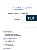 Sobolev Gradient Methods and Applications With Freefem++: P. Kazemi I. Danaila Frédéric Hecht