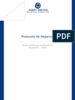 Protocolo de Heparina.2009 - Albert Einstein