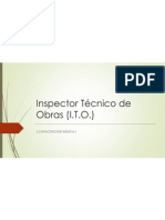 Inspector Técnico de Obras (ITO)