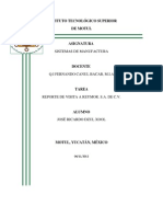 Reporte de Visita. Dzul Xool Jose Ricardo