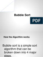 Bubble Sort Presentation