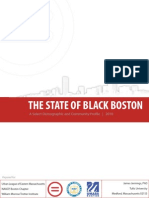 The State of Black Boston: A Select Demographic and Community Profile - 2010