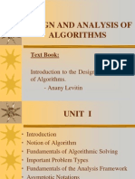 Design and Analysis of Algorithms: Text Book