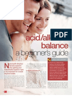 Acid/alkaline Balance: A Beginner's Guide