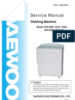 Manual Masina de Spalat DW2500SE03