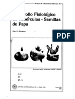 Desarrollo Fisiológico de Tubérculos-Semilla de Papa