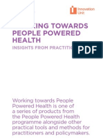 Working Towards People Powered Health