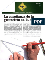 Enseñanza de geometría en los primeros ciclos