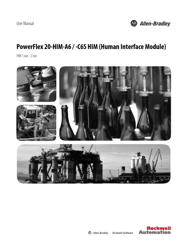 Powerflex 20-Him-A6 / - C6S Him (Human Interface Module) : User Manual ...