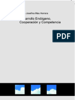 Desarrollo Endogeno Cooperacion y Competencia PDF