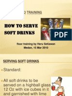 Serving Soft Drinks Heru