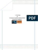 A Term Paper: On A Comparison of Customer Satisfaction Between Grameenphone & Banglalink