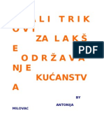 M Ali Trikovi Za Lakse Odrzavanje Kucanstva