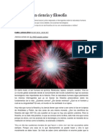 Donde Rayan Ciencia y Filosofia (El País)