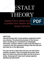 Gestalt Theory: Gestalt Theory Allows Communicators To Predict How Viewers Will Respond To Design Elements