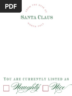 Santa Letter