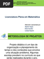 Trabalho de Projetos