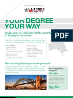 Your Degree Your Way: Apply Now!