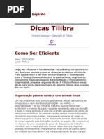 Dicas tilibra
