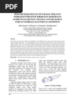 Download Pengaruh Kecepatan Putar dan Tekanan Terhadap Struktur Mikro dan Kekerasan Sambungan Friction Welding Antara Bahan Paduan Tembaga dan Paduan  Aluminium -Adhy Purnomo Poedji Haryanto - Politeknik Negeri Semarang AP Bayuseno Sri Nugroho - UNDIP Semarang  by mesinpolines12 SN114086939 doc pdf