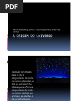 A Origem Do Universo