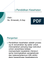 Konsep Pendidikan Kesehatan