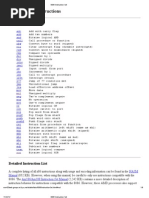 8086 Instruction Set