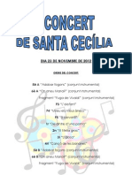 Cartell Santa Cecília