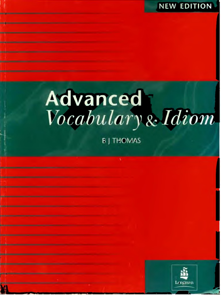Advanced Vocabulary And Idiom Bj Thomas
