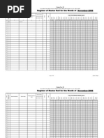 Form 25 Muster Roll Format Guide | PDF