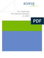 Ecofys 2012 Co2 Reductie Het Nieuwe Werken in 2020