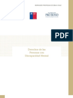 Derechos de Las Personas Con Discapacidad Mental