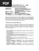 Acta de Infraccion Del Exp. 415-2012 Pacherres