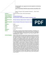 Between Sustainability and Bioenergetic Use