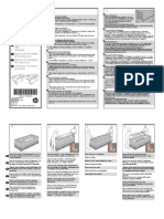 HP Designjet T770 & T1200 Printer Series - Assembly Instructions: English