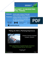 Making The Shift To Marketing Experiential Travel