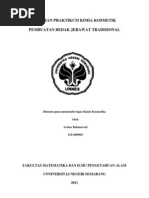 Download Laporan Praktikum Kimia Kosmetik by Na Na SN114160909 doc pdf