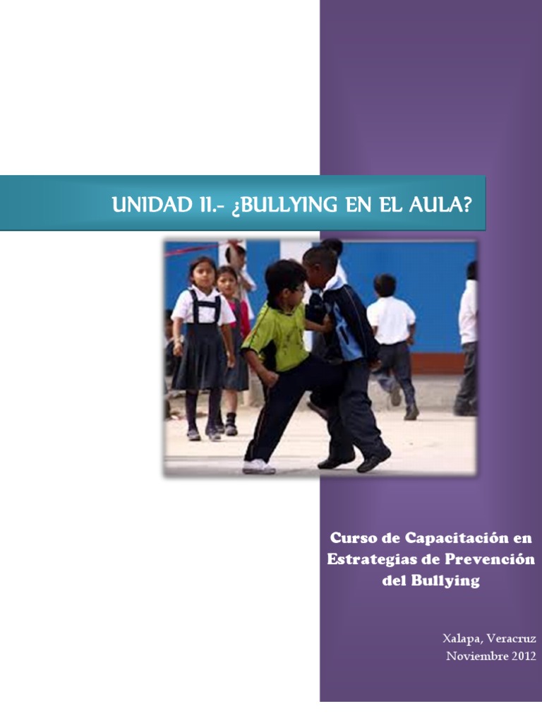 Unidad 2 Bullying en El Aula | PDF