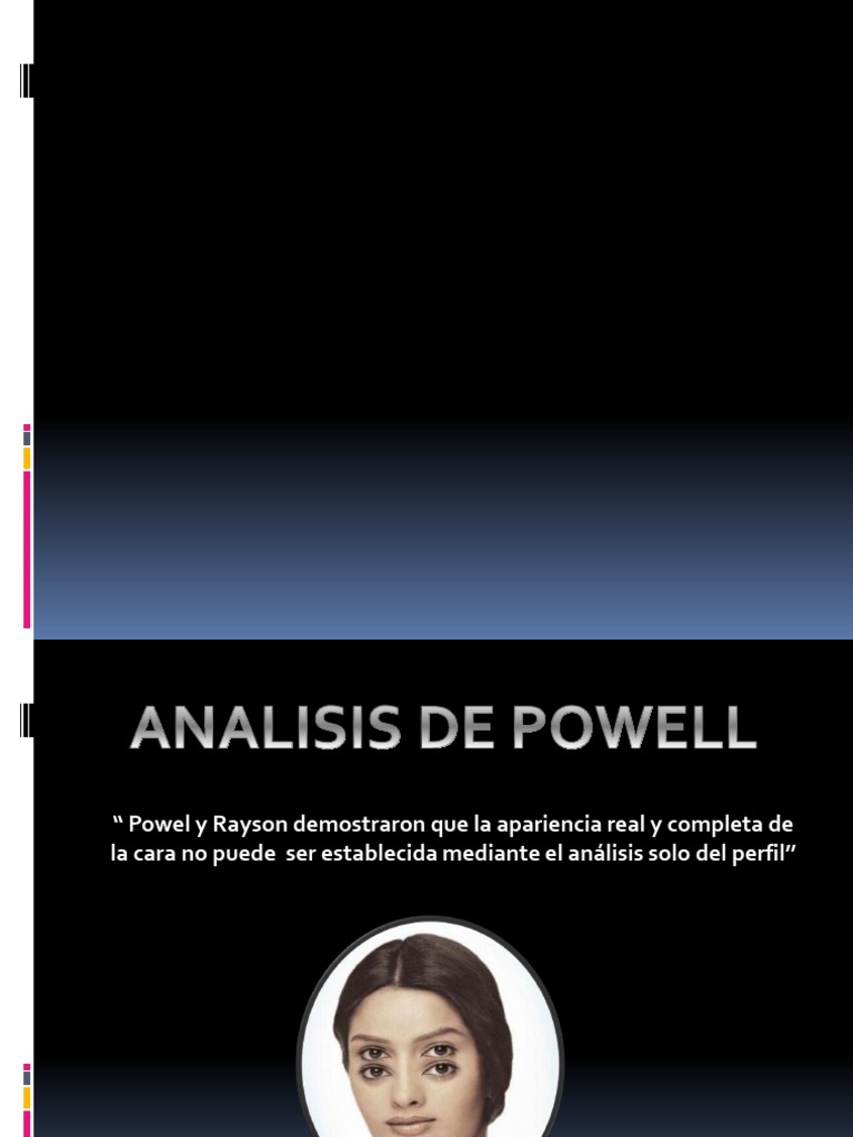 Análisis Facial según Powell | PDF | Anatomía humana | Salud y bienestar