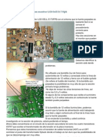 Reparación Monitor LCD Dell E173fpb Transistores Inverter PDF